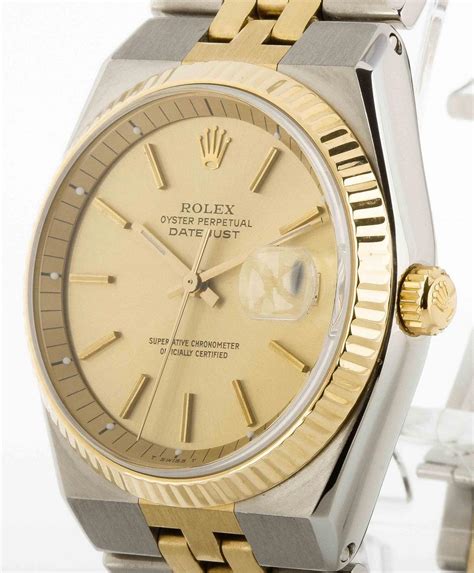 rolex oyster perpetual datejust gold